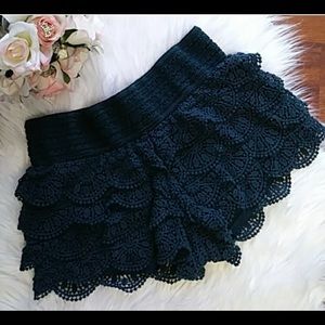 Rewind Crochet Shorts